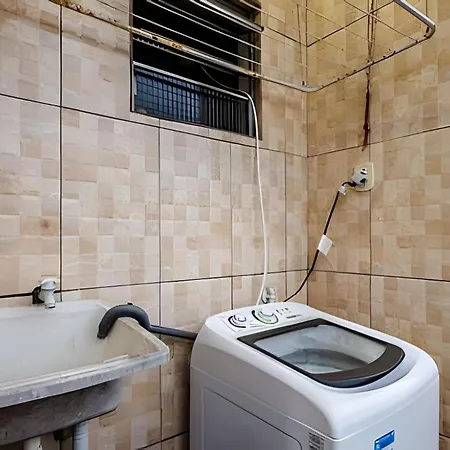 Casa Condominio Com Ar Condicionado, Churrasqueira, Wi Fi 250Mb E Estacionamento Gratis Praia Grande  Exterior photo